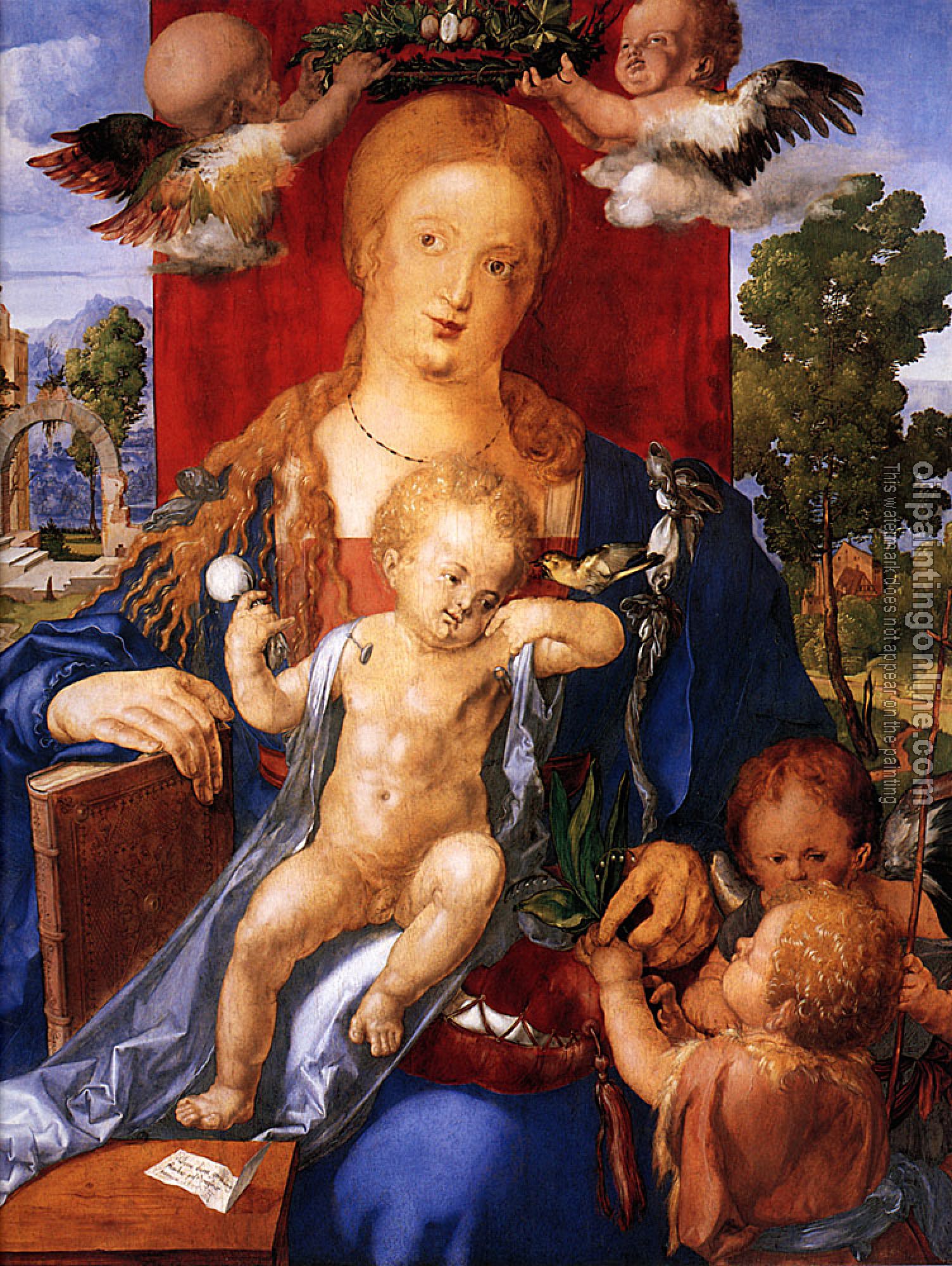 Durer, Albrecht - Madonna with the Siskin